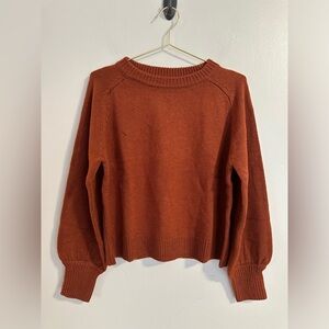 stitches & stripes Cassi Pullover in Copper size Small. New with tag